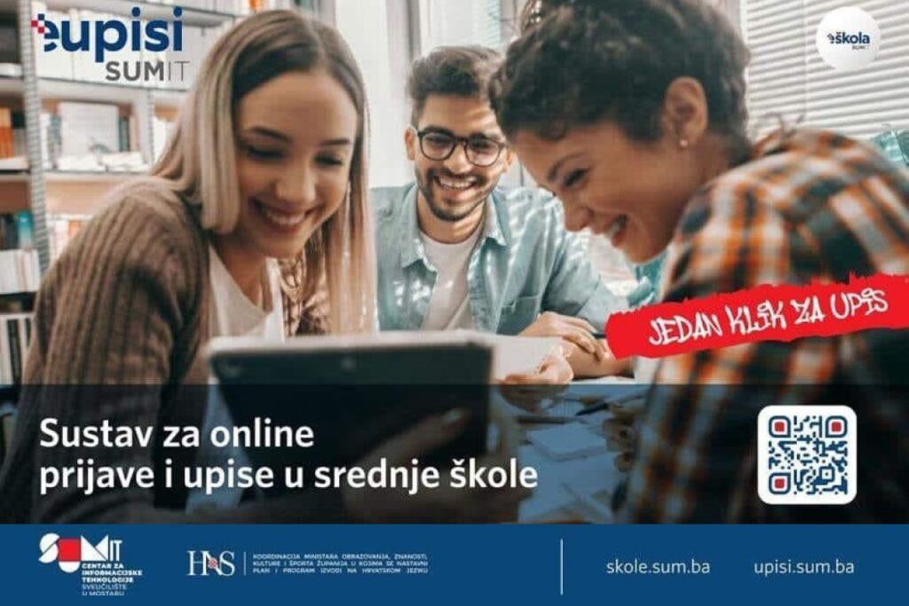 Obavijest o upisu učenika u prve razrede srednjih škola ŽZH za školsku 2025./2026. godinu